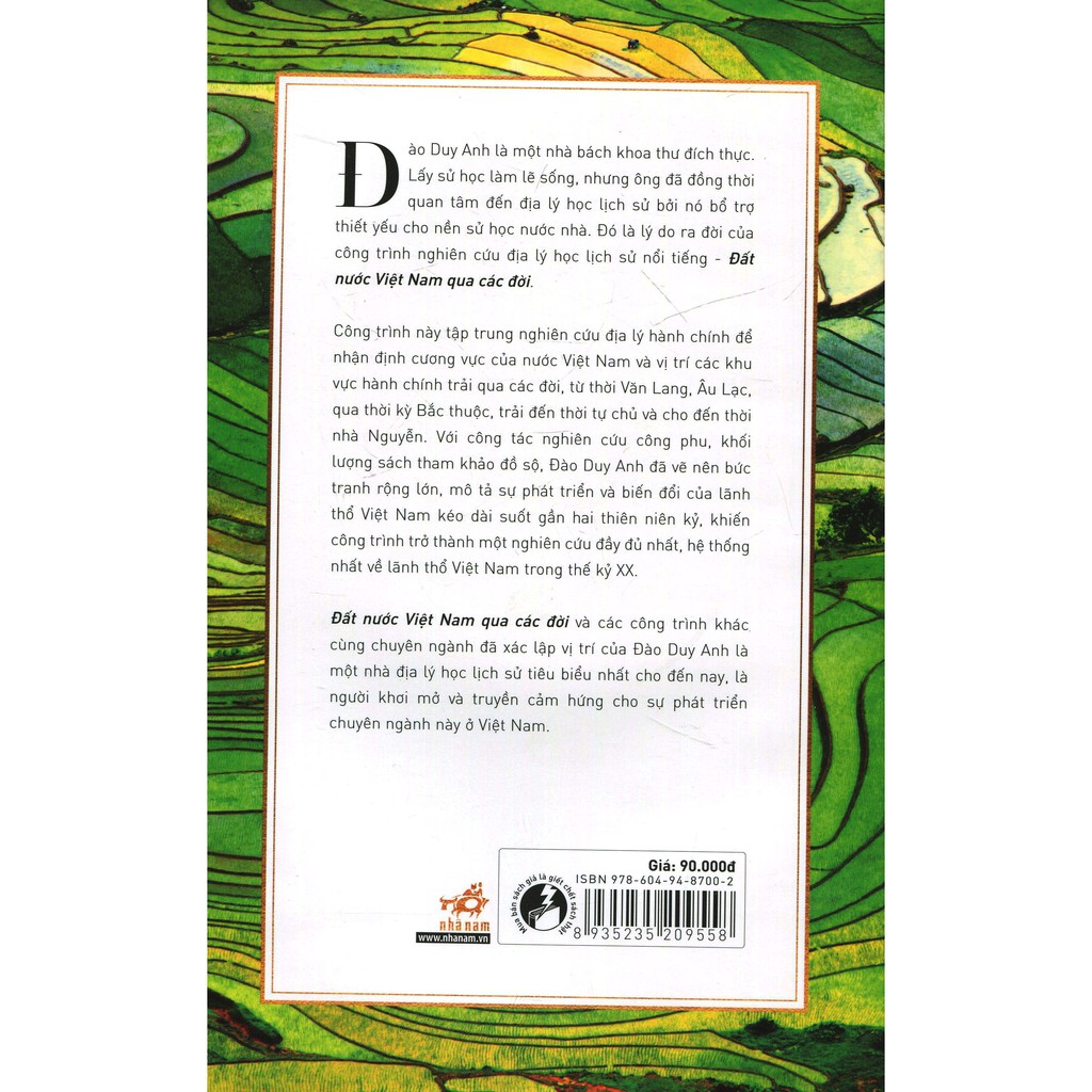 Sách - Đất Nước Việt Nam Qua Các Đời | BigBuy360 - bigbuy360.vn