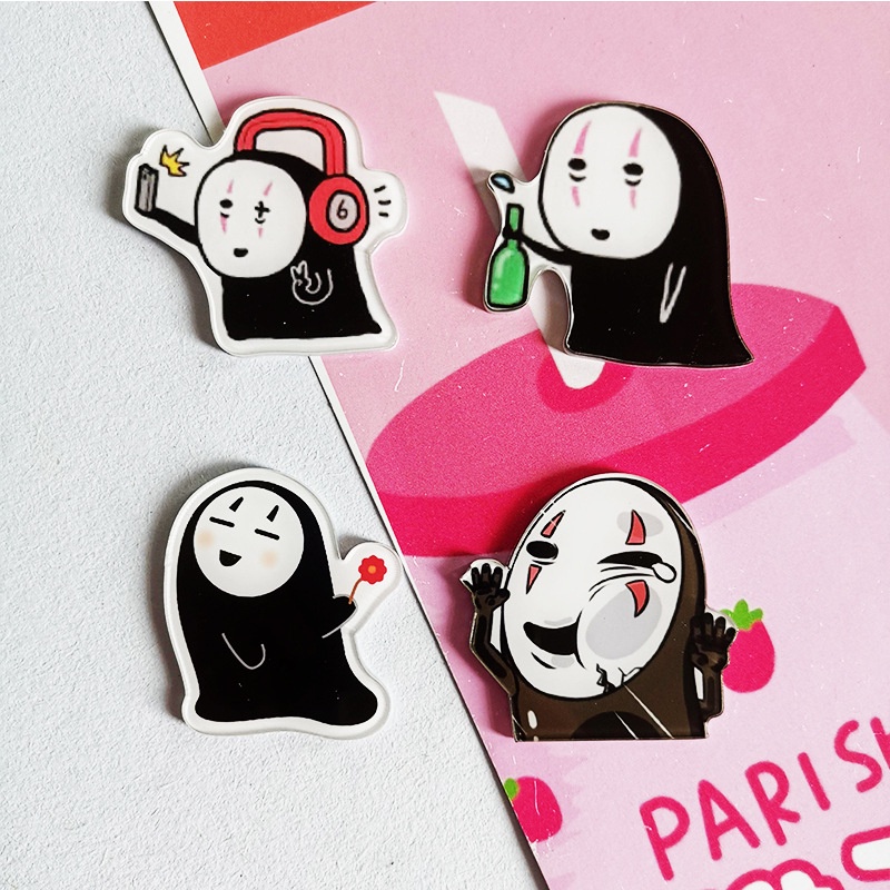 Pin cài balo sticker phụ kiện cài trang trí túi xách balo đáng yêu LOT STORE ST200