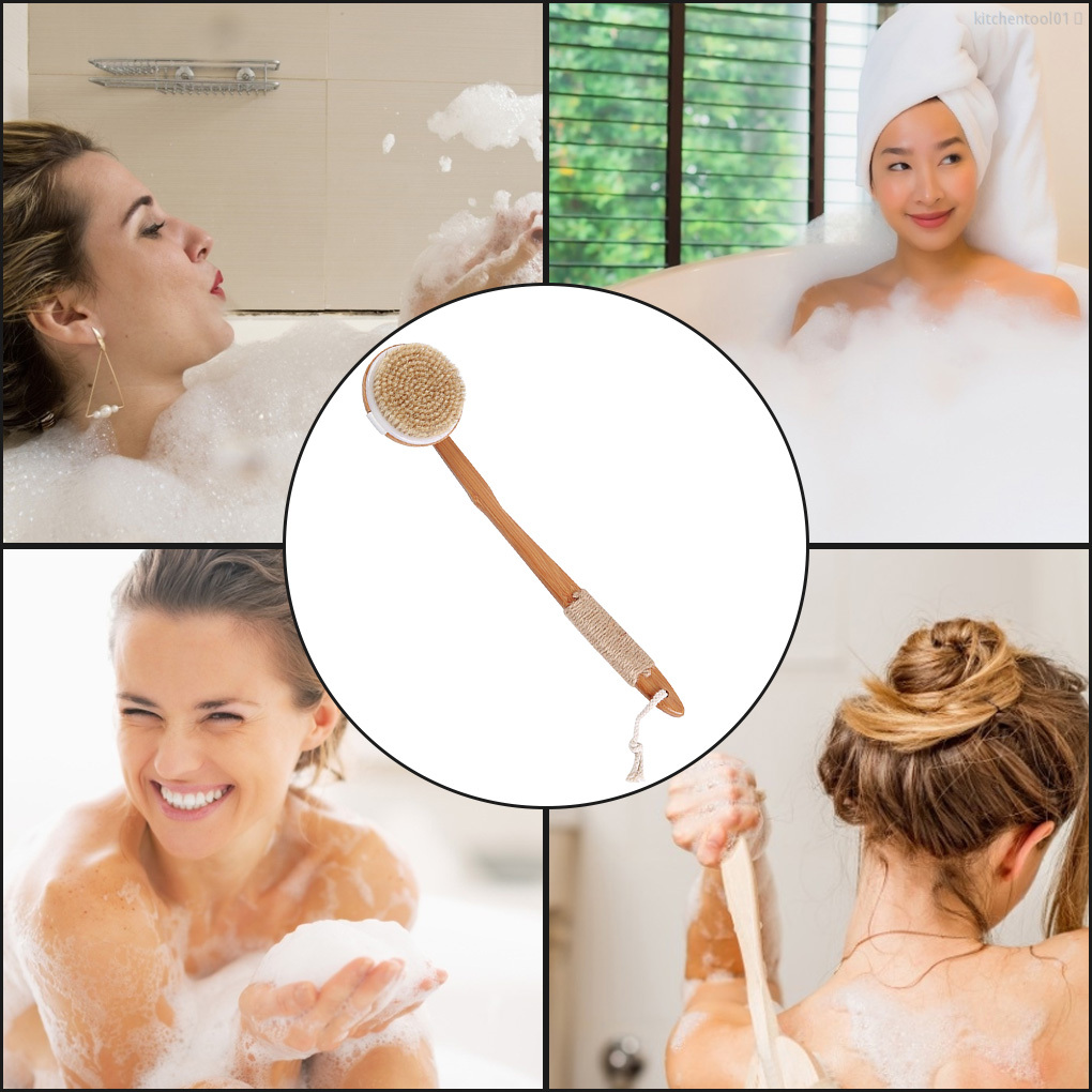 (Hàng Mới Về) Bàn Chải Chà Lưng Cán Dài Chăm Sóc Cơ Thể Loại 1 / Type 01 | BigBuy360 - bigbuy360.vn