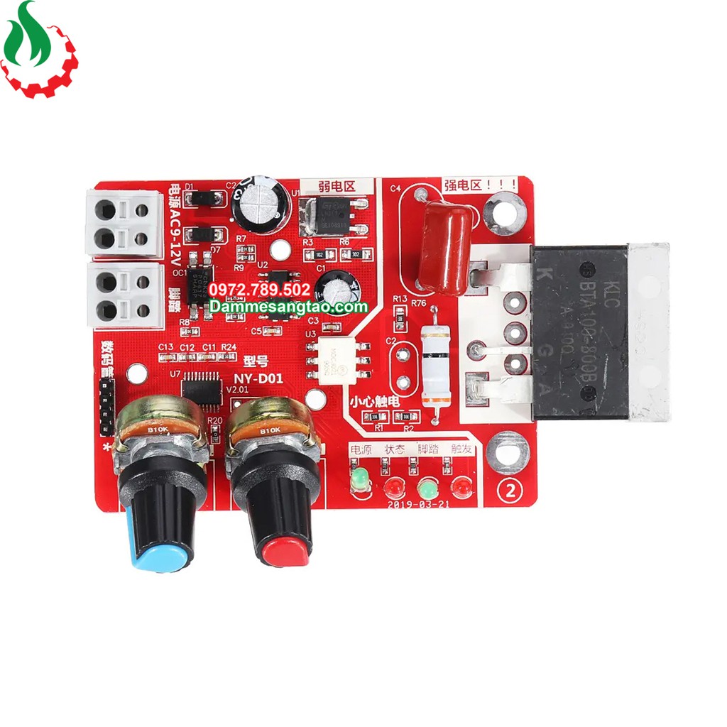 DMST Mạch timer máy hàn cell pin NY-D01