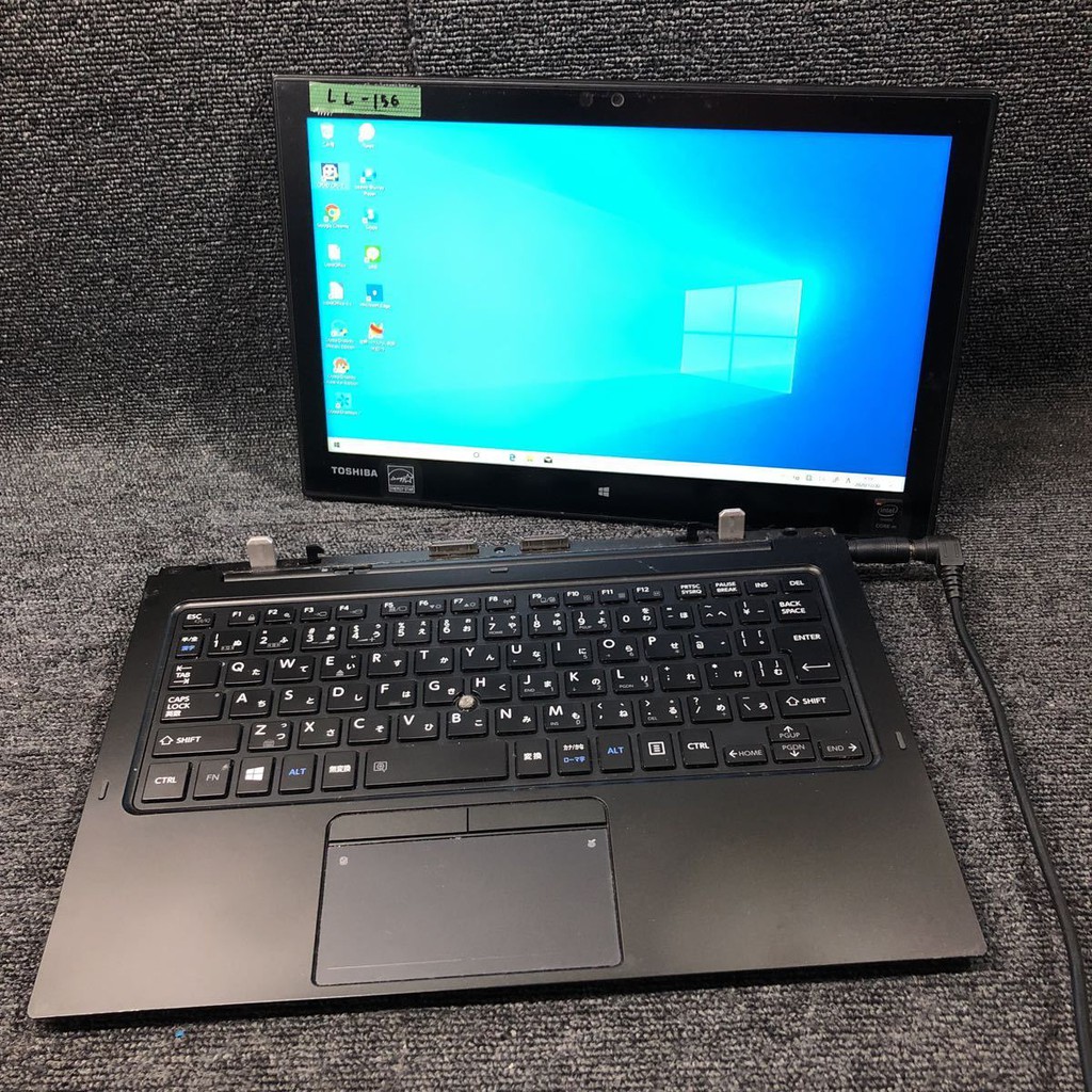 Laptop 2 trong 1 màn hình cảm ứng 12.5 inch Toshiba R82/P Core M-5Y51 2.6GHz 4GB 256GB SSD - Likenew 98-99% kèm bàn phím | BigBuy360 - bigbuy360.vn