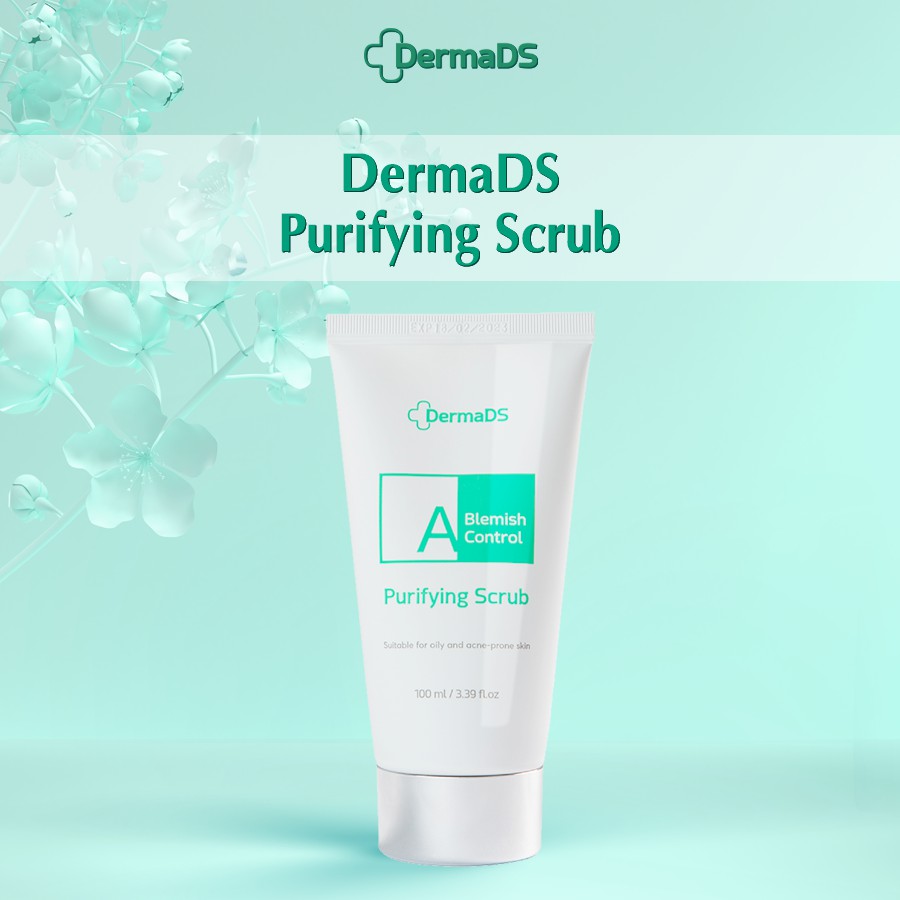 [ DermaDS - Mỹ phẩm Hàn Quốc ] Tẩy da chết Purifying Scrub cho da dầu và mụn