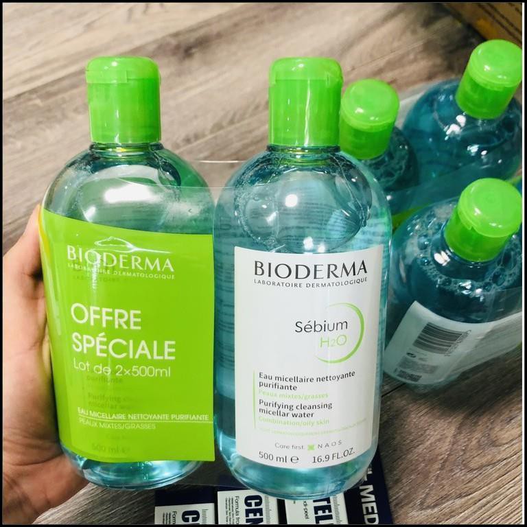 Nước Tẩy Trang Bioderma [CHÍNH HÃNG] Créaline H2O Nắp Bật Bản Mới Nhất, Nước Tẩy Trang Dành Cho Da Nhờn Mụn Bioderma | BigBuy360 - bigbuy360.vn