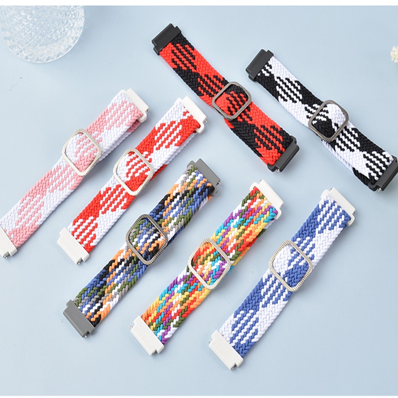 Dây Đeo Nylon 20mm 22mm Cho Đồng Hồ Thông Minh Samsung Galaxy Watch 3 45mm / 46mm / 42mm Active 2 Huawei GT 2 2e pro