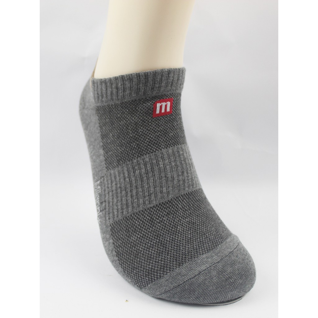 Tất nam cổ ngắn sợi Cotton Melani+