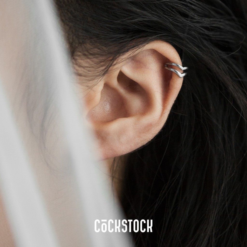 Double W Earcuff (giá 1 chiếc)