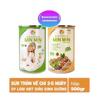 Ngũ cốc lợi sữa minmin - mẫu mới 29 loại hạt