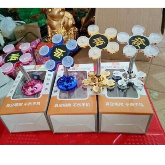đế dựng điện thoại hút chân không