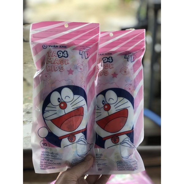 KHẨU TRANG TUẤN ANH KF94 DÀNH CHO BÉ(Túi 10c)