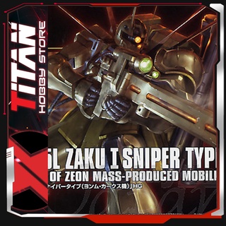 Mô hình lắp ráp gunpla hg 1/144 hguc ms-05l zaku i sniper type gundam bandai japan