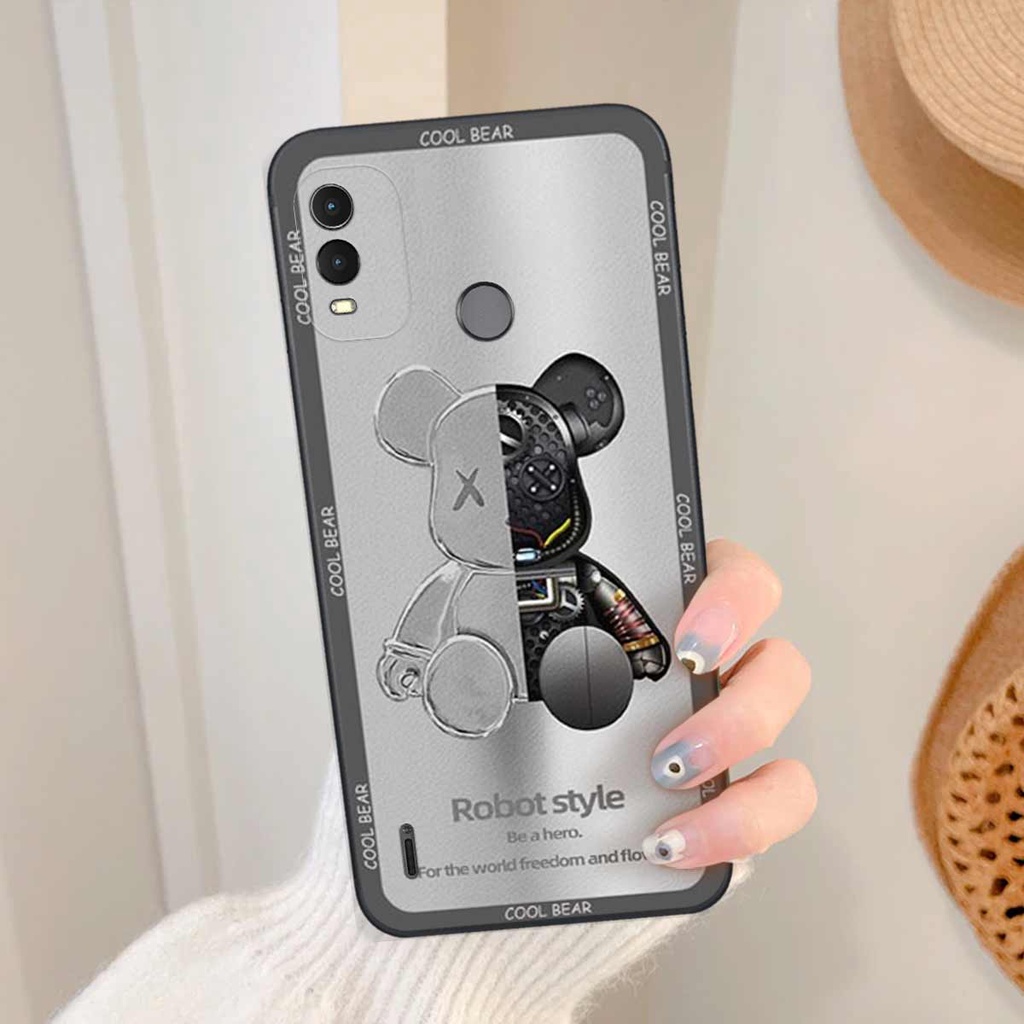 Ốp lưng điện thoại Nokia G11 / G11 Plus gấu robot bear, phi hành gia đẹp, vỏ ốp rẻ đẹp
