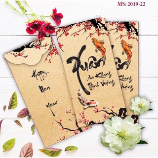 Bao Lì Xì Tết 2019 - Xuân An Khang Thịnh Vương - Xấp 10 Cái - Hoàng Yến Computer