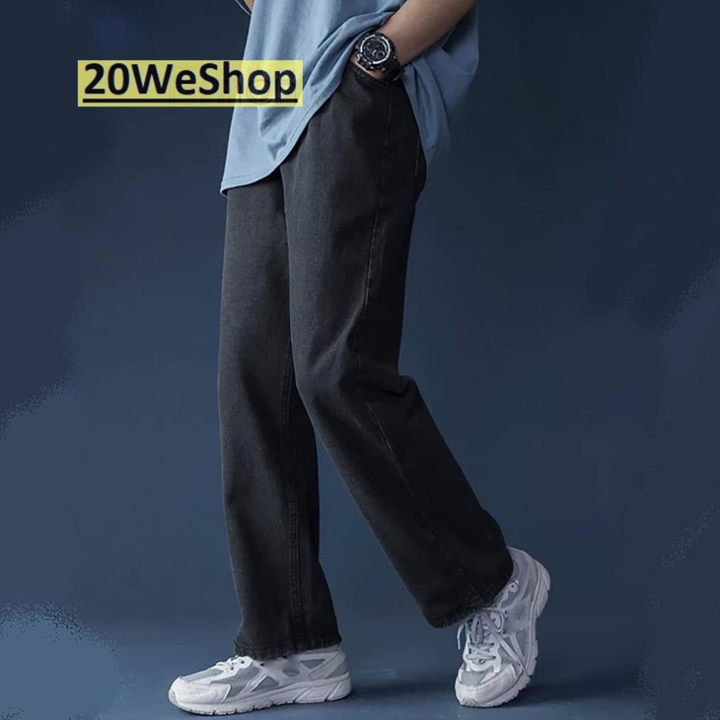 Quần jean, Baggy Trơn TR03 Dáng Suông,Rộng  style hàn quốc 2021 Hàng loại 1 - Quần jeans quần baggy nam
