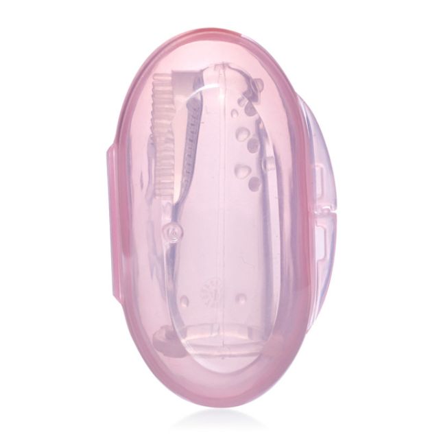 Rơ lưỡi xỏ ngón silicone siêu mềm kèm hộp đựng (Thái Lan)