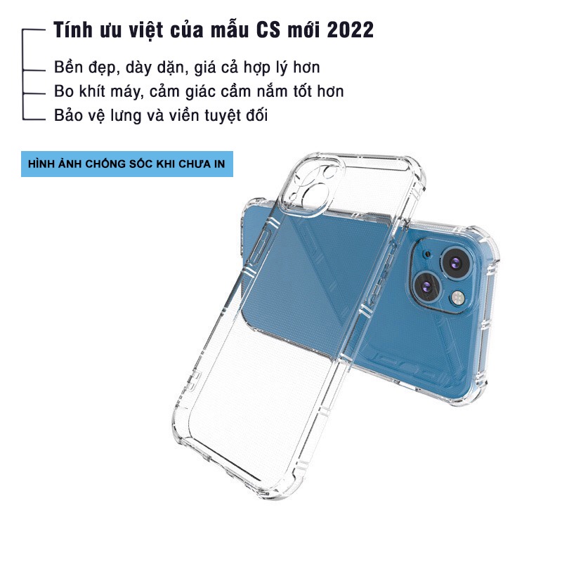 Ốp iphone chống sốc bảo vệ camera viền vuông Gấu Riko cho iphone 13 pro max mini 11 12 promax mini 6 6s 7 8 plus x xr xs