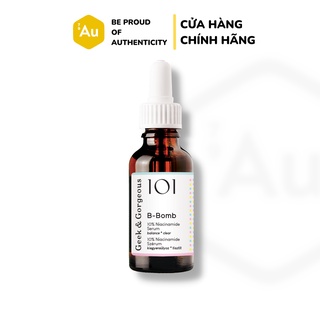 Serum Niacinamide 10% Hỗ Trợ Kiểm Soát Dầu, Làm Đều Màu Da & Giải Quyết Vấn Đề Về Mụn -  Geek & Gorgeous B-Bomb 30ML