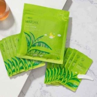 [Hàng siêu rẻ]Mặt Nạ Ngủ Trà Xanh Matcha Laikou(bịch 15 miếng) tiện lợi dễ sử dụng hương thanh mát tái tạo phục hồi da