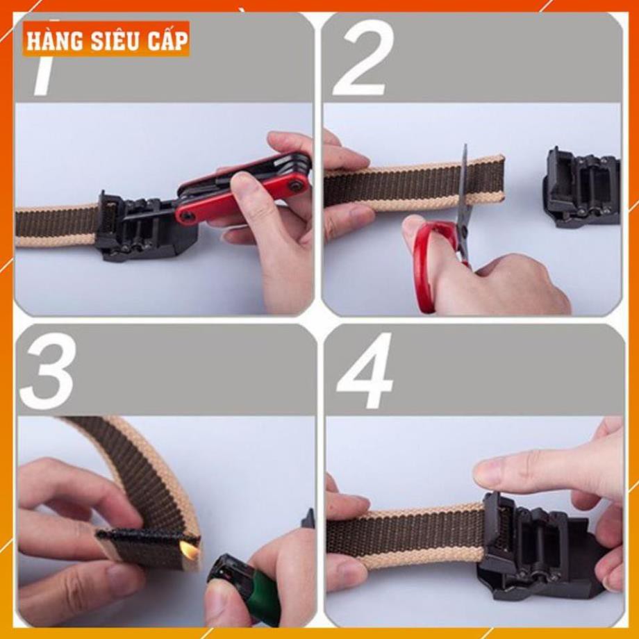 [FreeShip – hàng Auth] Thắt Lưng Nam LÍNH Mỹ JEEP Cao Cấp - Dây Nịt Nam Quân Đội Vải Bố Đẹp Xịn *