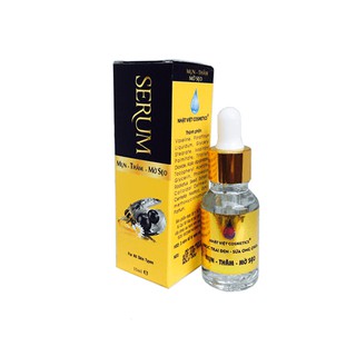 Serum mụn, xóa thâm, liền sẹo, ngọc trai đen, sữa ong chúa