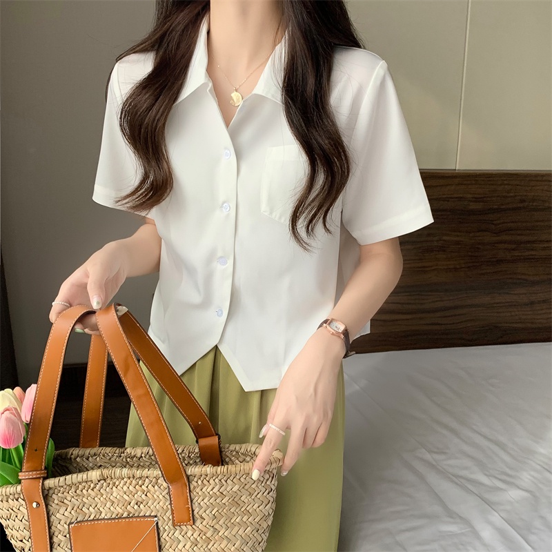 Áo Sơ Mi Ngắn Tay Phong Cách Mới Mùa Hè 51304