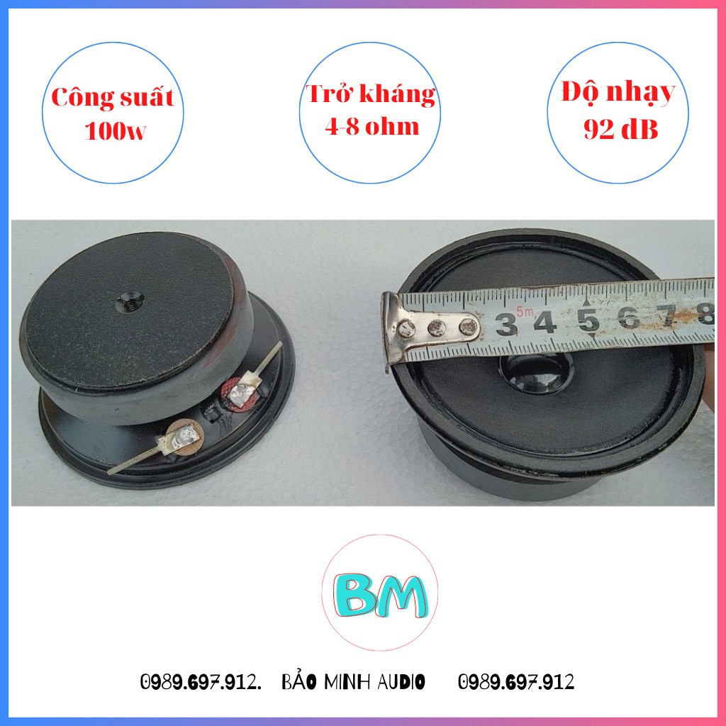 Combo 2 Loa Treble Bose 8cm Và Tụ 1.5mf 250v - BOSE8RE