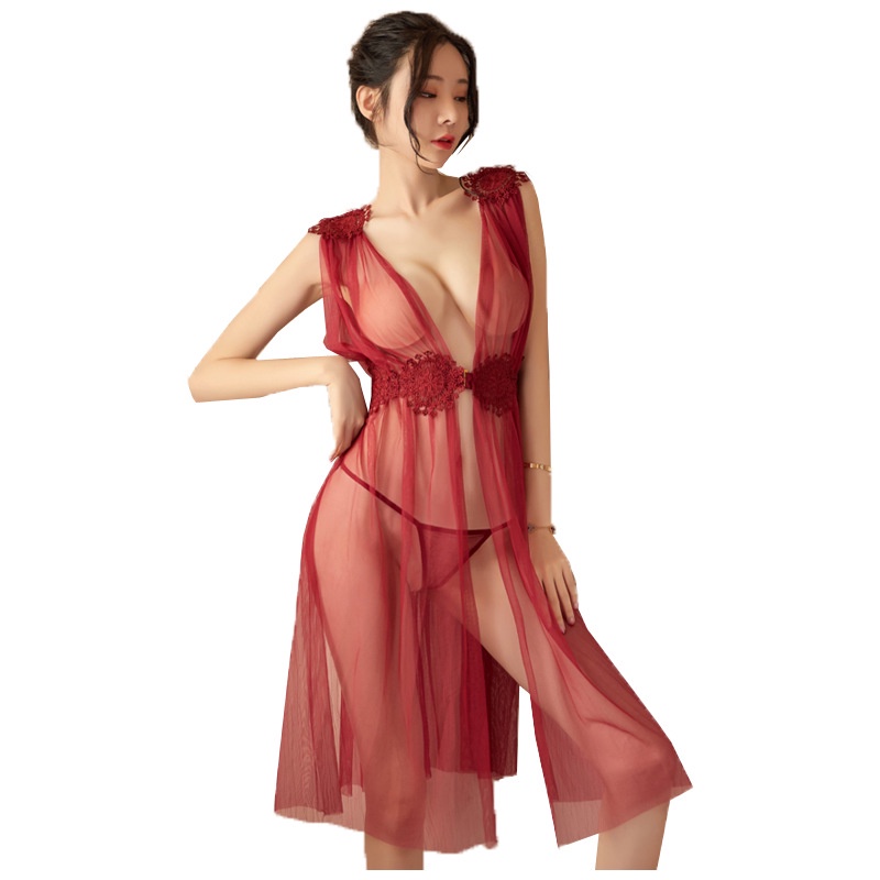 Đầm ngủ lưới xuyên thấu gợi cảm phong cách mới 9036 | BigBuy360 - bigbuy360.vn