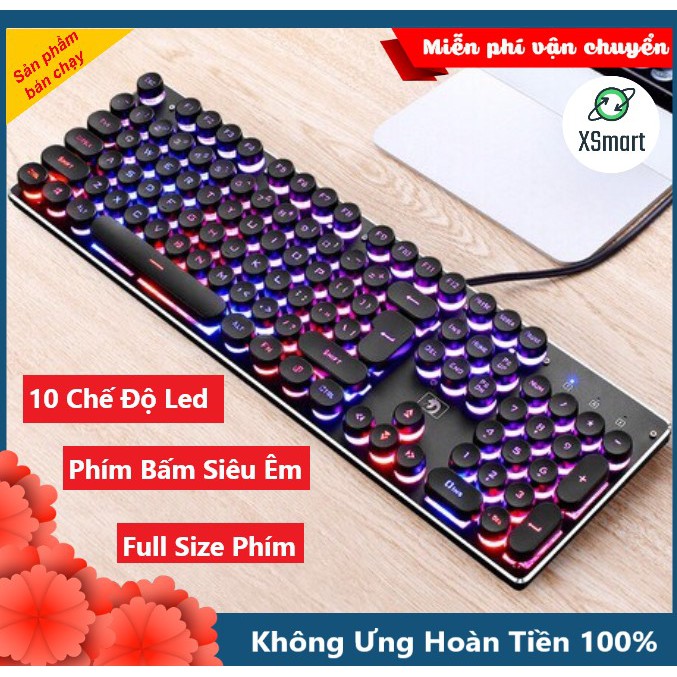 Bàn Phím Chuyên Game K100 CAO CẤP Siêu đẹp, Siêu êm sánh ngang bàn phím Cơ máy tính | BigBuy360 - bigbuy360.vn