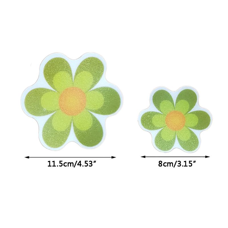 Bộ 10 Miếng Dán Sàn Nhà Tắm Chống Trượt Hình Bông Hoa Xinh Xắn