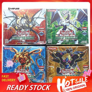 LV_216Pcs YuGiOh English Paper Cards Board Game Interactive Toy Gift Party Props