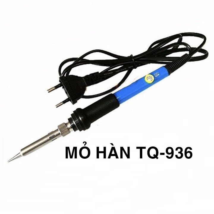 Mỏ hàn chì TQ936 60W  + 5 mũi hàn + đế + nhựa thông + bọt biển