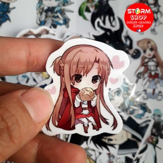 Sticker / Hình dán Sword art Online (Combo 10-50 sticker , random)