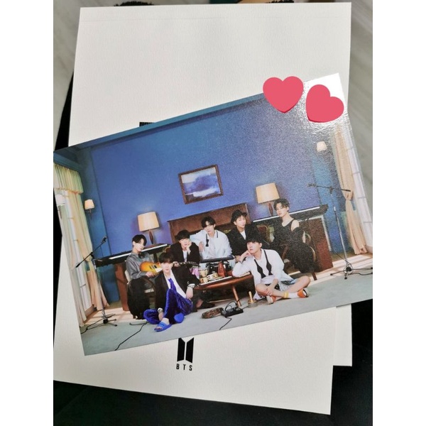 BTS QUÀ PRE ORDER WEVERSE SHOP ( postcard nguyên seal)