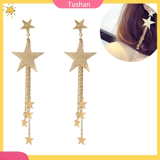 Hoa tai tua rua hình ngôi sao kiểu dáng xinh xắn dành cho nữ