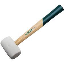 Búa đầu cao su cán gỗ 450g-1pound SATA 92912 - 92912