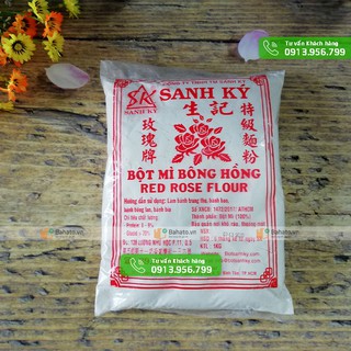 Bột mì bông hồng đỏ Sanh Ký gói 1kg