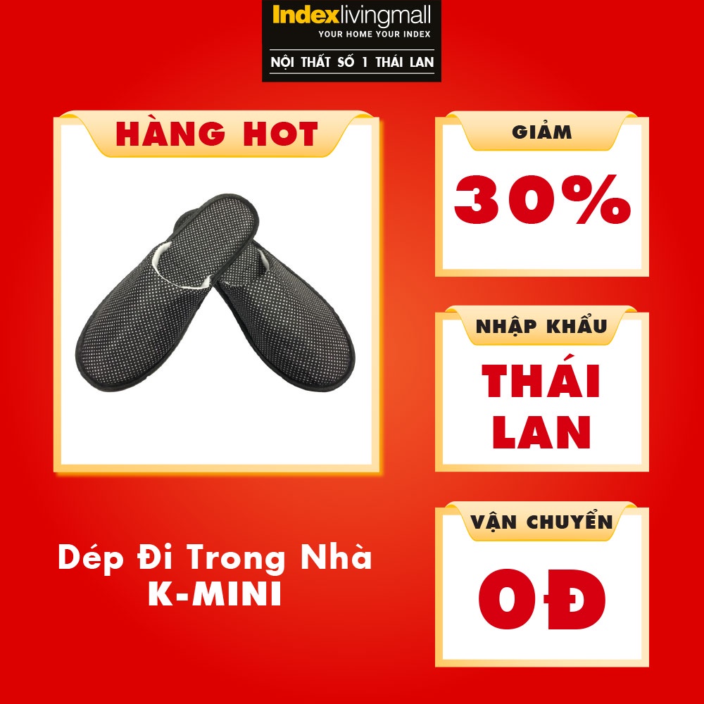 Dép đi trong nhà dép đi nhà tắm K-MINI Index Living Mall nhập khẩu thái lan