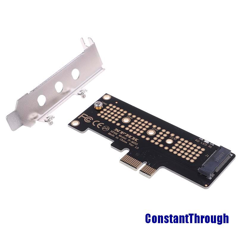 Thẻ Chuyển Đổi Nvme Pcie M.2 Ngff Ssd Sang Pcie X1 Pcie X1 Sang M.2 Kèm Giá Đỡ