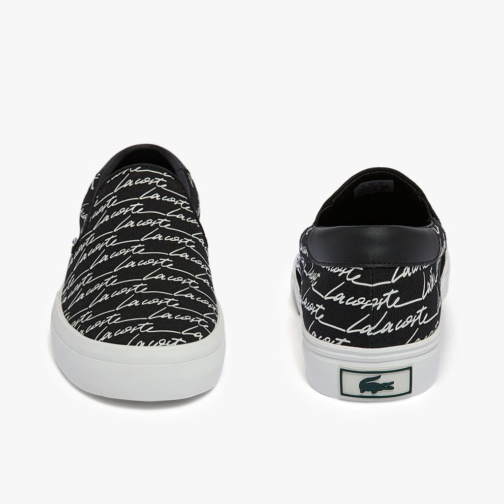 Giày Lacoste Jump Serve Slip on 0121 – Đen