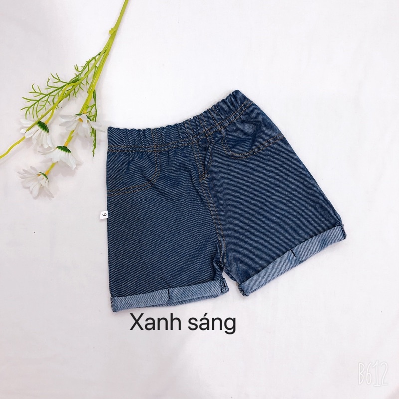 (18-30kg) Quần sooc giả jean sz đại Qate