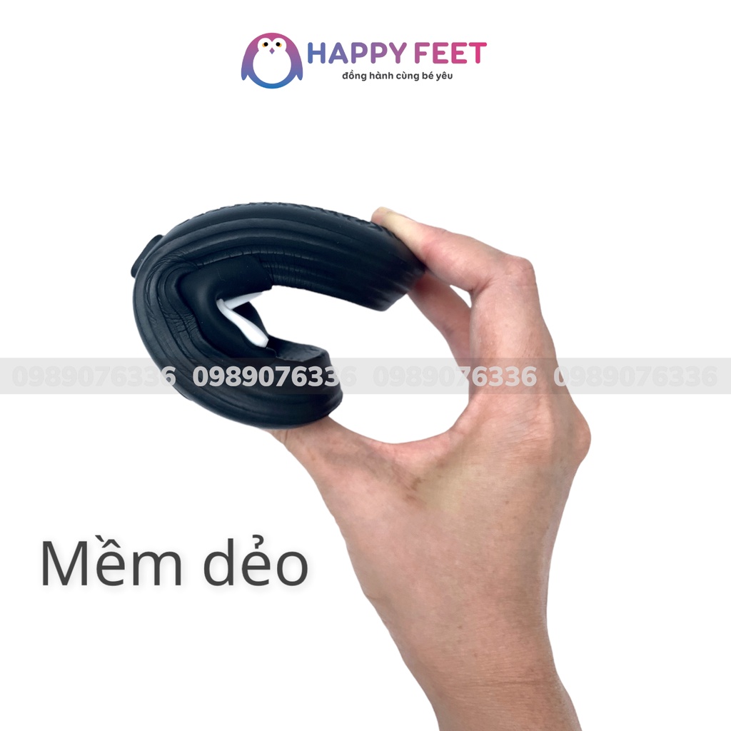 Dép lê móc ni-ke cho bé trai bé gái , dép thời trang siêu nhẹ chống trượt- Happy Feet No2128