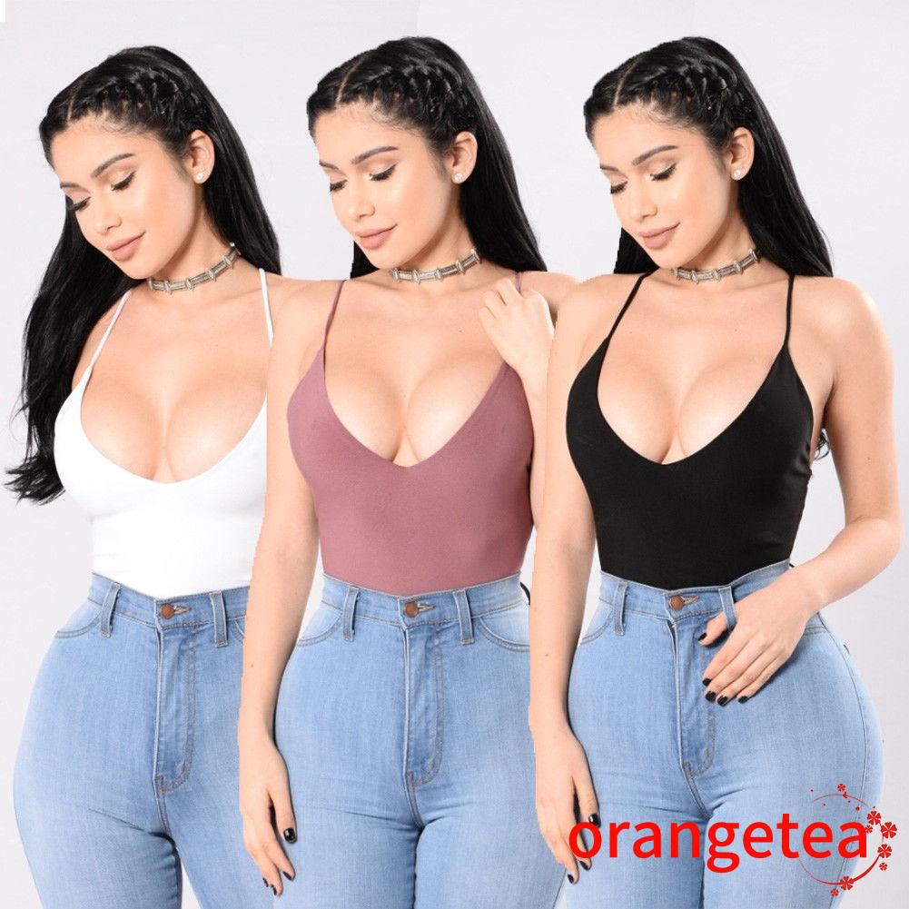 Áo Croptop Hai Dây MàU Trơn QuyếN Rũ Cho Nữ