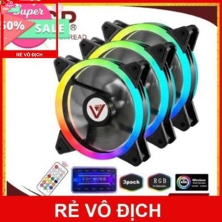 Bộ kit 3 Fan Led RGB + Hub VSP V206