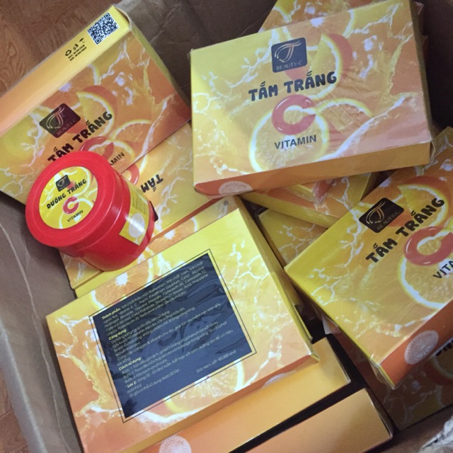 TẮM TRẮNG VITAMIN C HÀNG VIỆT NAM CHẤT LƯỢNG CAO