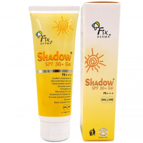 Kem chống nắng Fixderma Shadow SPF 30+ Gel 75g