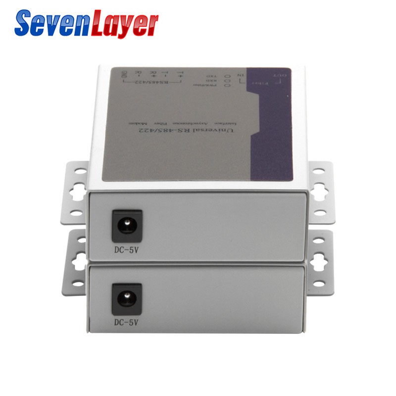 1 Cặp Đầu Chuyển Đổi Rs485 Sang Sợi Quang 20km Rs485 To Ethernet