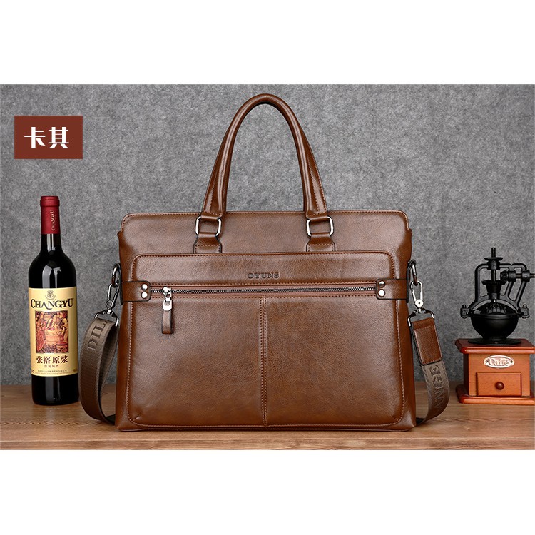 Túi xách da công sở cao cấp OYUNS T01  - ĐIỆN MÁY PICO