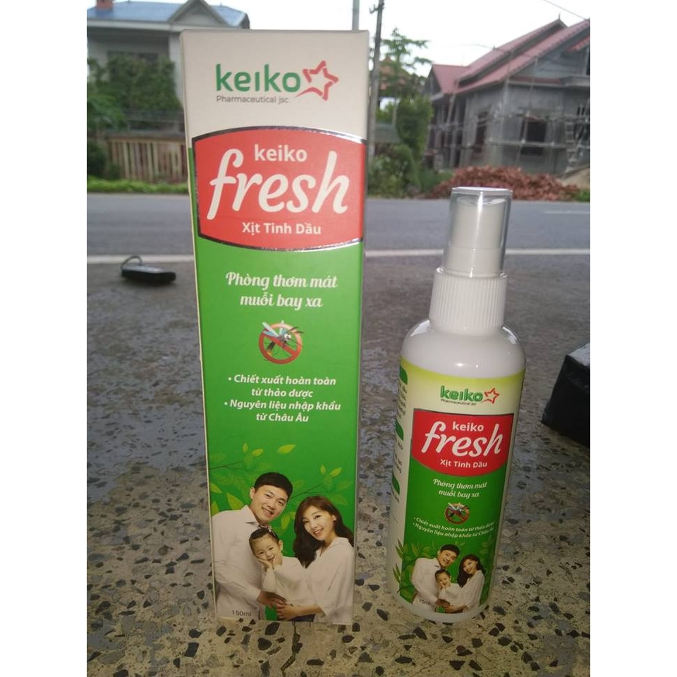 Xịt Chống Muỗi cho Bé Keiko Fresh 75ML - CAO CẤP