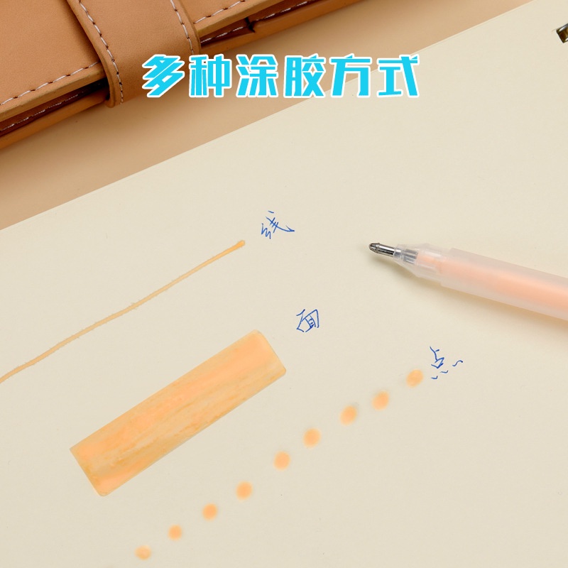 Keo Dán Nhanh Khô Màu Sắc Kẹo Ngọt Sáng Tạo Dùng Cho Học Sinh