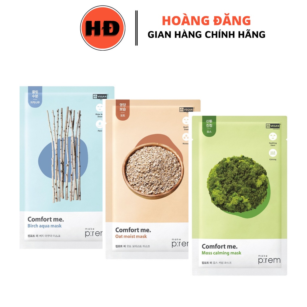 mặt nạ làm dịu da make pream đủ loại