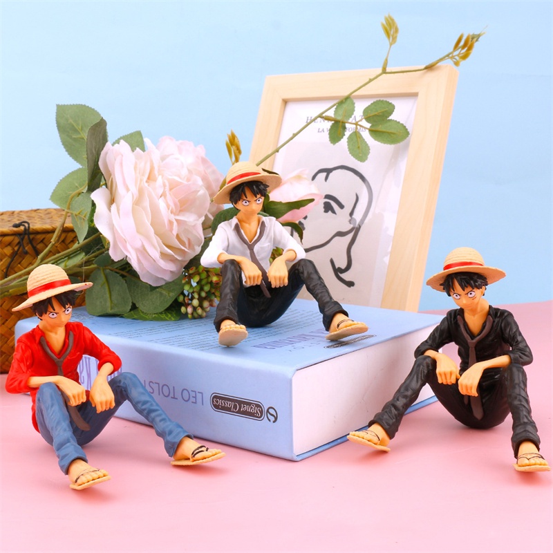 Mô Hình Nhân Vật Luffy Ngồi Trong Phim Hoạt Hình One Piece